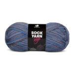 Mayflower Sock Yarn Universe Vega 04 Kornblumenblau/Schiefer/Jeansblau