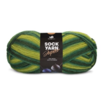Mayflower Sock Yarn Universe Jupiter 06 Oliv/Limette/Tannengrün/Dunkelgrün