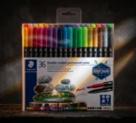 STAEDTLER Doppelfasermaler Permanent, 36 Stck – TB36