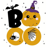 Servietten, Halloween, 33x33 cm, 20 Stück Boo