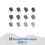 Staedtler Mars Lumograph Zeichenbleistift, 12 stück – Degree