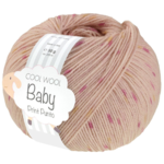 Lana Grossa Cool Wool Baby 370 Rosabeige/Rosa/Gelb