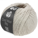 Lana Grossa Cool Wool Big 1691 Greige meliert