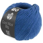Lana Grossa Cool Wool Big 1703 Blau meliert