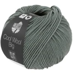 Lana Grossa Cool Wool Big 1040 Graugrün