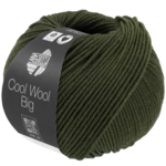 Lana Grossa Cool Wool Big 1695 Lodengrün meliert