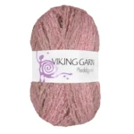 Viking Pleddgarn 763 Braun/Rosa