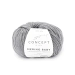 Katia Concept Merino Baby 161 Mittelgrau