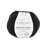 Katia Concept Merino Baby 002 Schwarz