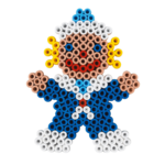 Hama Maxi Stiftplatte, transparent - Clown 8219