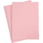 Papir, 20 stk, A4 - Hell-Pink