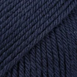 DROPS Daisy 38 Dunkel marineblau (Uni Colour)