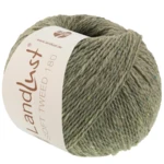 Lana Grossa Landlust Soft Tweed 180 135 Salbeigrün meliert