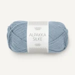 Sandnes Alpakka Silke 6041 Staubiges Blau