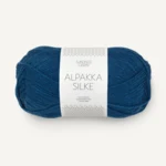Sandnes Alpakka Silke 6063 Tintenblau