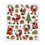 Aufkleber, Weihnachten, 15 x 16.5 cm, 1 Blatt Klassische Weihnachtsfiguren