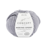 Katia Concept Merino Sport 400 Hellgrau