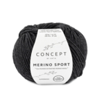 Katia Concept Merino Sport 402 Sehr dunkelgrau