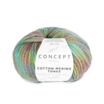 Katia Concept Cotton-Merino Tones 304 Grün-Wasserblau-Pistazie