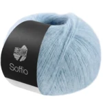 Lana Grossa Soffio 40 Hellblau
