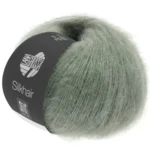 Lana Grossa Silkhair 105 Graugrün