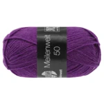 Lana Grossa Meilenweit 50 1426 Dunkelviolett