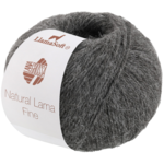 Lana Grossa Natural Lama Fine 114 Graubraun