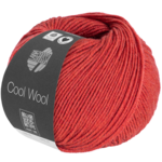 Lana Grossa Cool Wool Mélange 1428 Rot meliert