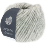 Ecopuno Chunky 124 Hellgrau meliert