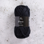 Svarta Fåret Merino Maxi 01 Pechschwarz