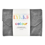 LYKKE Austauschbare Rundstricknadelset Colour, Grau, 13 cm