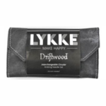 LYKKE Austauschbare Rundstricknadelset Driftwood, Grau, 9 cm