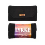 LYKKE Austauschbares Rundstricknadel Set Cypra, Schwarz, 9 cm