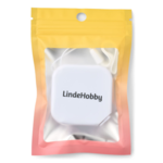 LindeHobby Quadratisches Einziehbares Maßband, 150 cm Weiß