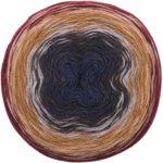 Rico Design Creative Wool Dégradé Super 6 07 Rot-Blau
