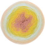 Rico Design Creative Wool Dégradé Super 6 09 Lachs-Grün