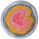 Rico Design Creative Wool Dégradé Super 6 11 Teal-Fuchsia