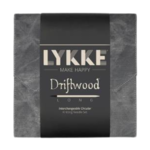 LYKKE Austauschbares Rundstricknadel-Set Driftwood Long, Grau, Verschiedene Längen