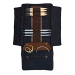 LYKKE Taylor Etui für Austauschbare Rundstricknadeln, 13 cm Schokolade