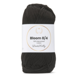 LindeHobby Bloom 8/4 Mercerized Cotton 01 Schwarz