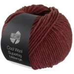 Lana Grossa Cool Wool Superbig 222 Weinrot meliert