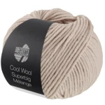Lana Grossa Cool Wool Superbig 232 Graubeige meliert