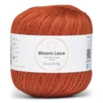 LindeHobby Bloom Lace Mercerized Cotton 36 Ziegelrot