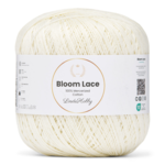 LindeHobby Bloom Lace Mercerized Cotton 30 Naturweiß