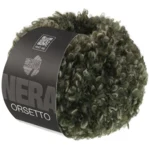 Lana Grossa Orsetto 108 Wald-/Graugrün