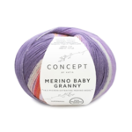 Katia Concept Merino Baby Granny 500 Flieder-rosagrau