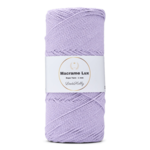 LindeHobby Macrame Lux, Makrameegarn, 1 mm 14 Lila