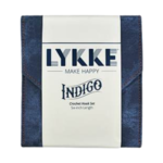 LYKKE Häkelnadelset Indigo, Blau, 15 cm