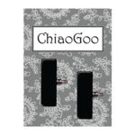 ChiaoGoo Kabelstopper, 2 Stück Large Schwarz