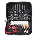 ChiaoGoo Austauschbares Rundstricknadel-Set Twist Red Lace, Small, 13 cm